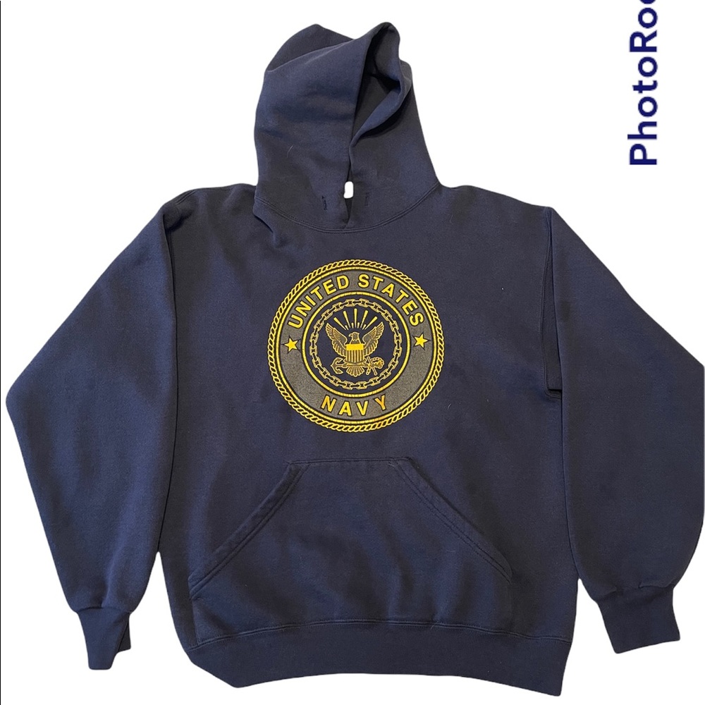 Vintage 90s US navy double sided sweatshirt size medium
